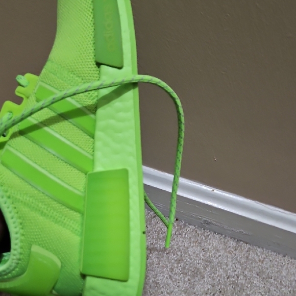 Adidas Kids Bright Green Sneakers - Picture 6 of 6